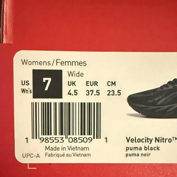 Women’s wide PUMA Velocity Nitro 4 NWT - Picture 5 of 5